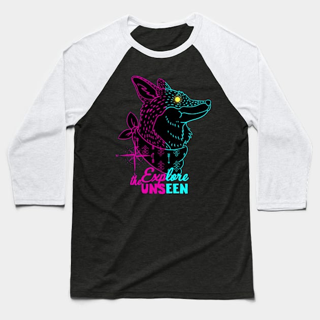 Explore The Unseen Baseball T-Shirt by Artthree Studio